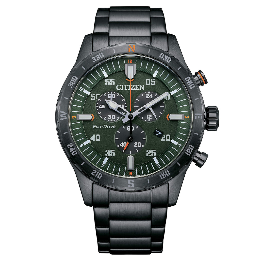 orologio cronografo uomo Citizen - AT2527-80X